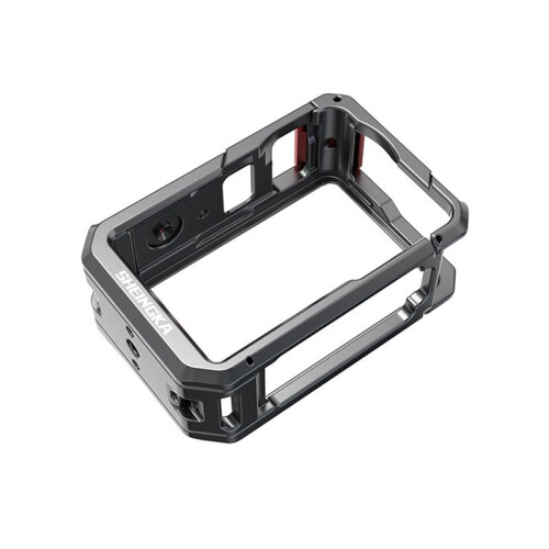 Sheingka for  Action 6 Quick-Release Metal Frame Cage with Lens Protective Cap Closely Camera Cage Accessory