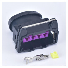 Automotive Wire Connector 4 Pin EFI Fuel Injector Connector Sealed Waterproof Quick Crimp Replacement