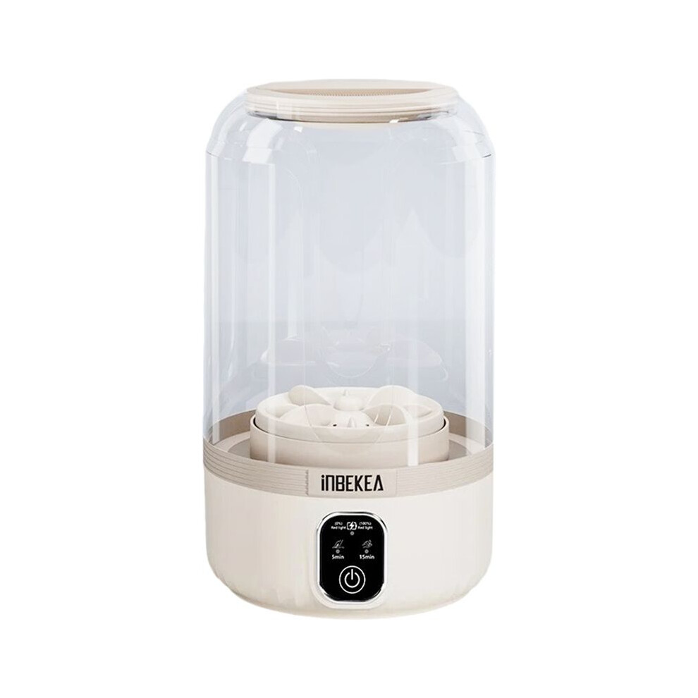 Inbekea Portable Wireless Laundry Cup For Socks & Underwear - Compact Washing Machine For Dorms And Students B 6031929492069
