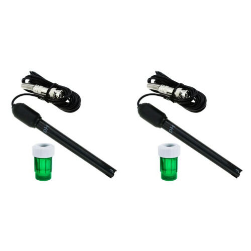 2X PH Electrode Sensor Probe Water Analyzer Water Tester PH Probe for Aquarium Hydroponics Industry Experiment