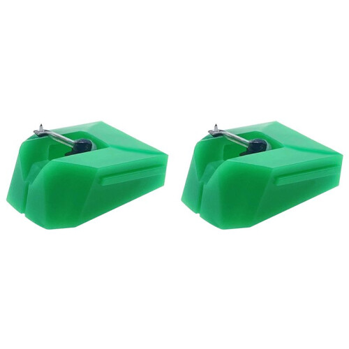2X Record Player Needle Replacement for AT-VMN95E Stylus,Elliptical Turntable Needle for  AT-LP120X 1Pcs