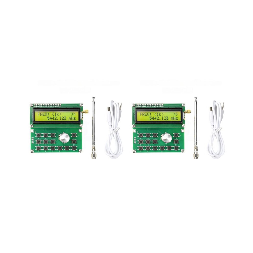 2X Adf4351 Signal Source Variable-Frequency Oscillator Signal Generator 35Mhz To 4000Mhz Digital Lcd 4.5V-5.5V 6033107164744