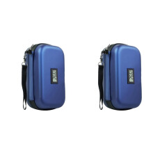 2X Estojo de Viagem com Refrigerador de Insulina 24h para Medicamentos Diabéticos, Refrigerador para Viagem com Termômetro e Visor de Temperatura em