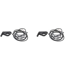 2X Vélo électrique EBike Gauche Droite Universel Pouce Accélérateur Contrôleur de Vitesse 24-72V 165cm Accessoires de Vélo électrique