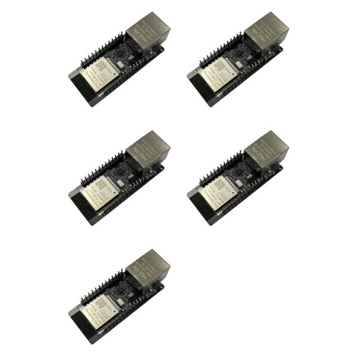 5X WT32-ETH01 ESP32 Wireless Module Serial Port Networking  + WiFi Combo Gateway Module WT32 ETH01