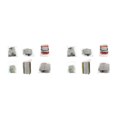 2780PCS 6 Kinds of Components Package Resistor Package Electrolytic Capacitor Package Diodes Electrolytic Capacitor