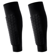 2X Outdoor Soccer Shin Guard Pads Football Shin Guard Pads Honeycomb Running Calf Protective Gear Protective Gear