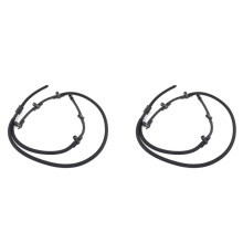 2X 059130218AN Fuel Return Hose for 3.0 TDI A4 A6 A7 2016- Injector Hose Leak