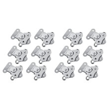 304 Stainless Steel Draw  Butterfly with Keeper and Spring Twist Lock for Case, Assembling Boxes, (12 Pieces)