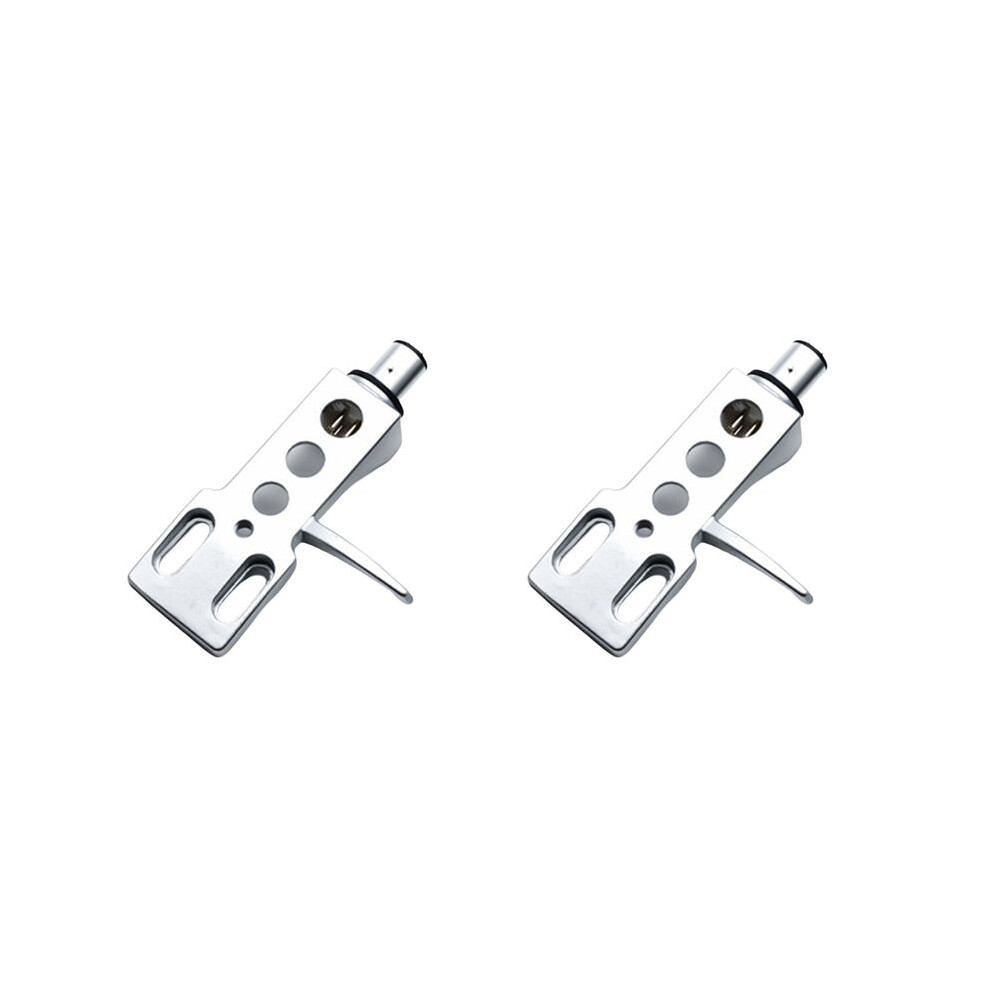 2X At3600l Moving Magnetic Cartridge Stylus Headshell Holder Connect Kit A Silver 6032562191449
