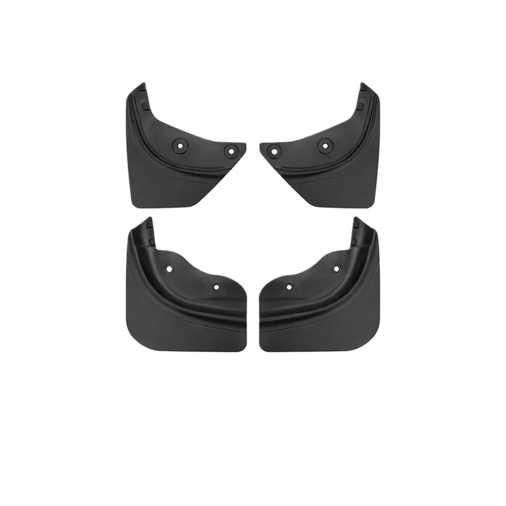 Mud Flaps Set, Allweather Tpe Splash Guards Front And Rear Fender Protectors For Tesla Model Y 2025 Juniper 9351714639699