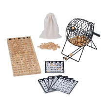 Juego de bingo de madera