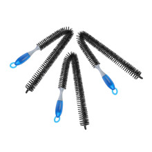 3pcs Flexible Radiator Cleaning Brush with Long Handle for Dryer Vent and Coil Cleaning