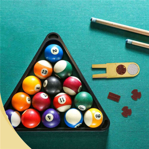 2X Billard-Pool-Queue-Spitzen-Former-Werkzeug Queue-Spitzenschleifer Burnisher Queue-Stick-Werkzeug U-Förmige Queue-Spitzen-Trimmer mit Schleifpapier 1