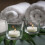 Juego de 2 vasos para velas de té 4