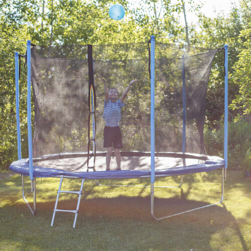 Escalera de trampolín de 76 cm 2
