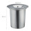 Contenedor de acero inoxidable de 8 l 4
