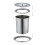 Contenedor de acero inoxidable de 8 l 6