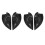 4Pcs Car Speakers Grille Triangular Plate Horn Tweeter Cover for  Mirage 1
