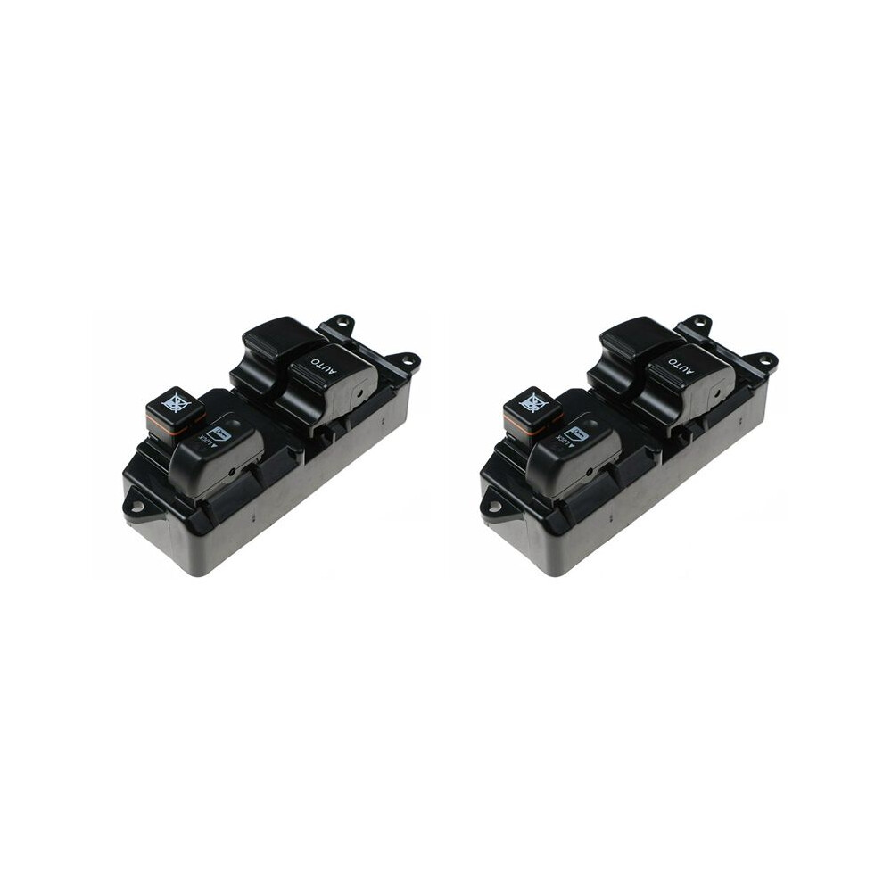 2X 84820-10100 Electric Window Lifter For Yaris Hilux Paseo Land 8482010100 84820-35100 Black 6033474065958