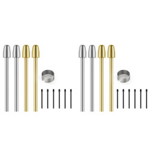 18x Markerstift-Eingabestiftspitzen für 2, 2-Stiftspitzen mit Spitzenentfernungswerkzeug, Metallspitzen/Spitzen-NachfüLlzubehöR