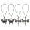 4 Pack Bronze Ceiling Fan Pull Chain Set,Lighting & Fan Pull Chain Pendant Chain Extender,Dragonfly and Butterfly 1