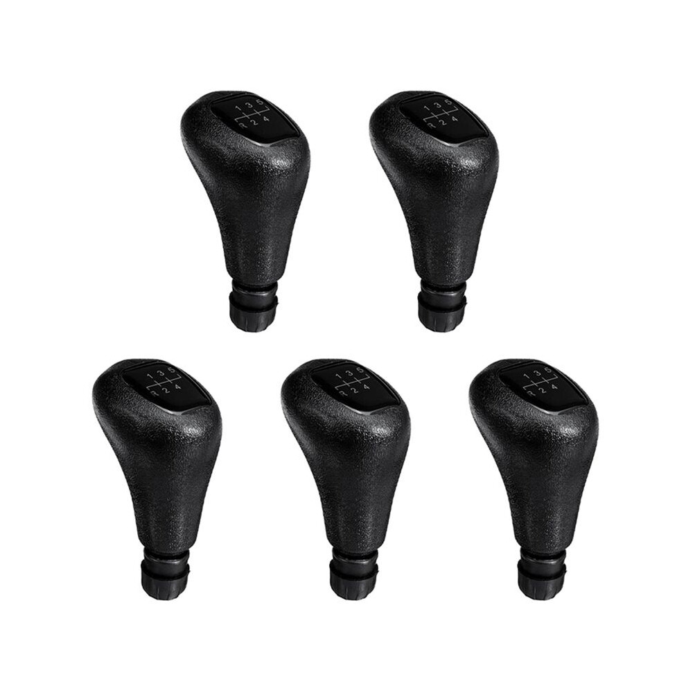 5X 5 Speed Manual Leather Gear Shift Knob Shifter Lever For C Class W202 Clk Class W208 E Class W210 6033987302267