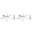2X Socket Fan Light Small Ceiling Fan with Light and Remote, Screw in Ceiling Fan Light for E27 Base 1