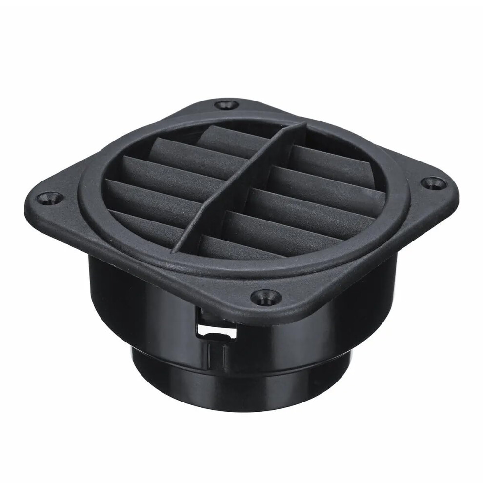 75Mm Car Heater Vent Outlet Plastic Ducting Vent Easy Installation For Eberspacher Webasto Black 9771547015086