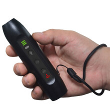 Ultrasone hondenverjager met 3 standen, draagbaar, oplaadbaar, met intelligente, hoge helderheid (dB).