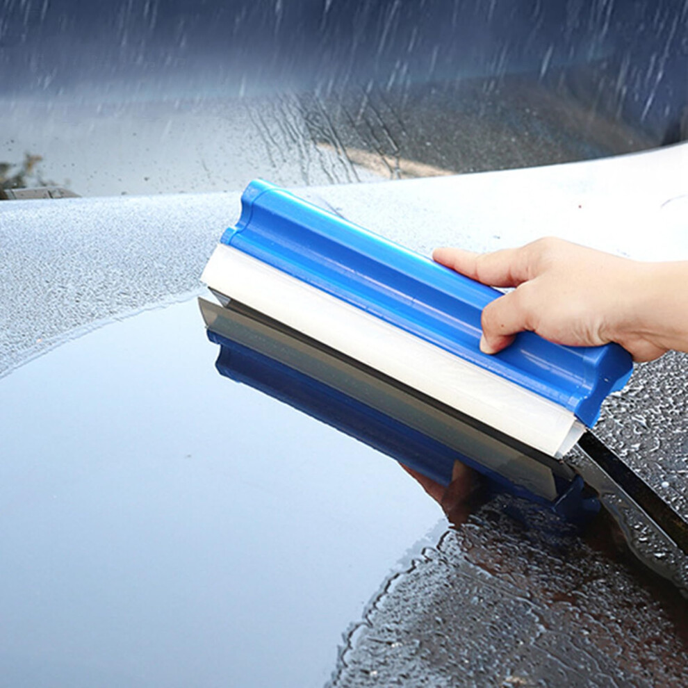 Silicone Car Drying Squeegee 30Cm Water Blade With Flexible Tbar For Fast ScratchâSafe Cleaning 9351714640176