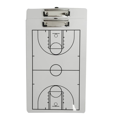 2X  Board Dry Erase Coaching Board Double Sided Design Strategy Board Whiteboard for Basketball 2