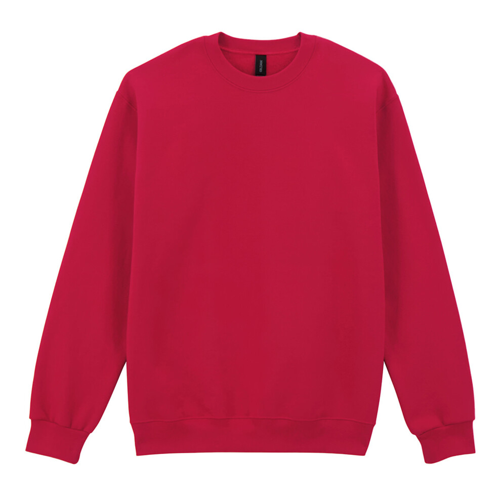 Gildan (L, Cherry Red) Unisex Adult Hammer Maxweight Sweatshirt