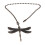 4 Pack Bronze Ceiling Fan Pull Chain Set,Lighting & Fan Pull Chain Pendant Chain Extender,Dragonfly and Butterfly 2