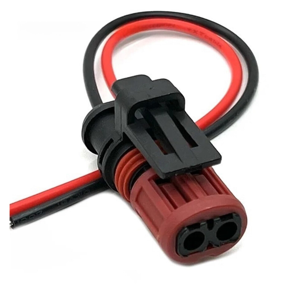 Automotive Electrical Connectors 2 Pin Waterproof Fuel Injector Plug Wiring Harness Set 20ÂPack Durable CorrosionâResistant 9771547015437