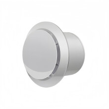 Aspiratore d'aria da 100 mm, 160 m³/h, 10 W, con valvola di non ritorno, ventilatore ad alto flusso d'aria, efficiente dal p