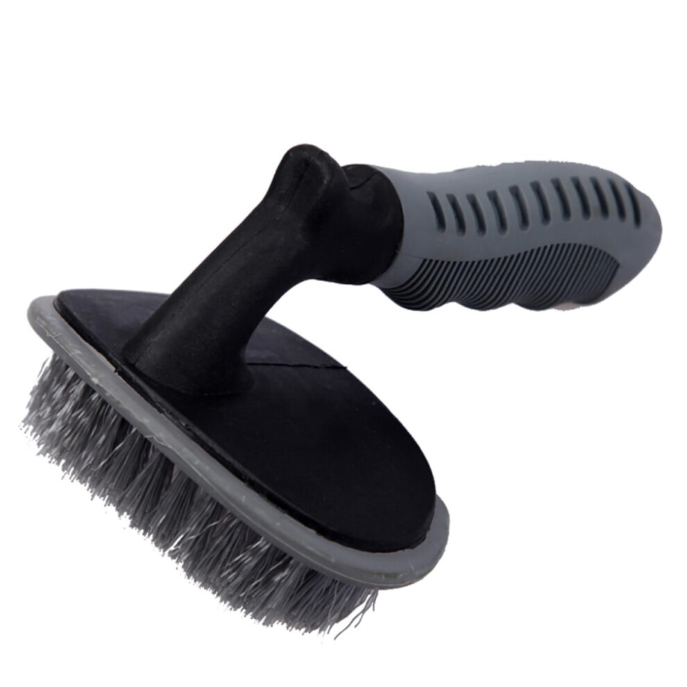 Wheel Cleaning Brush With Flexible Deepclean Bristles, Safe For Chrome Rims And Versatile Car Detailing 9351714640442