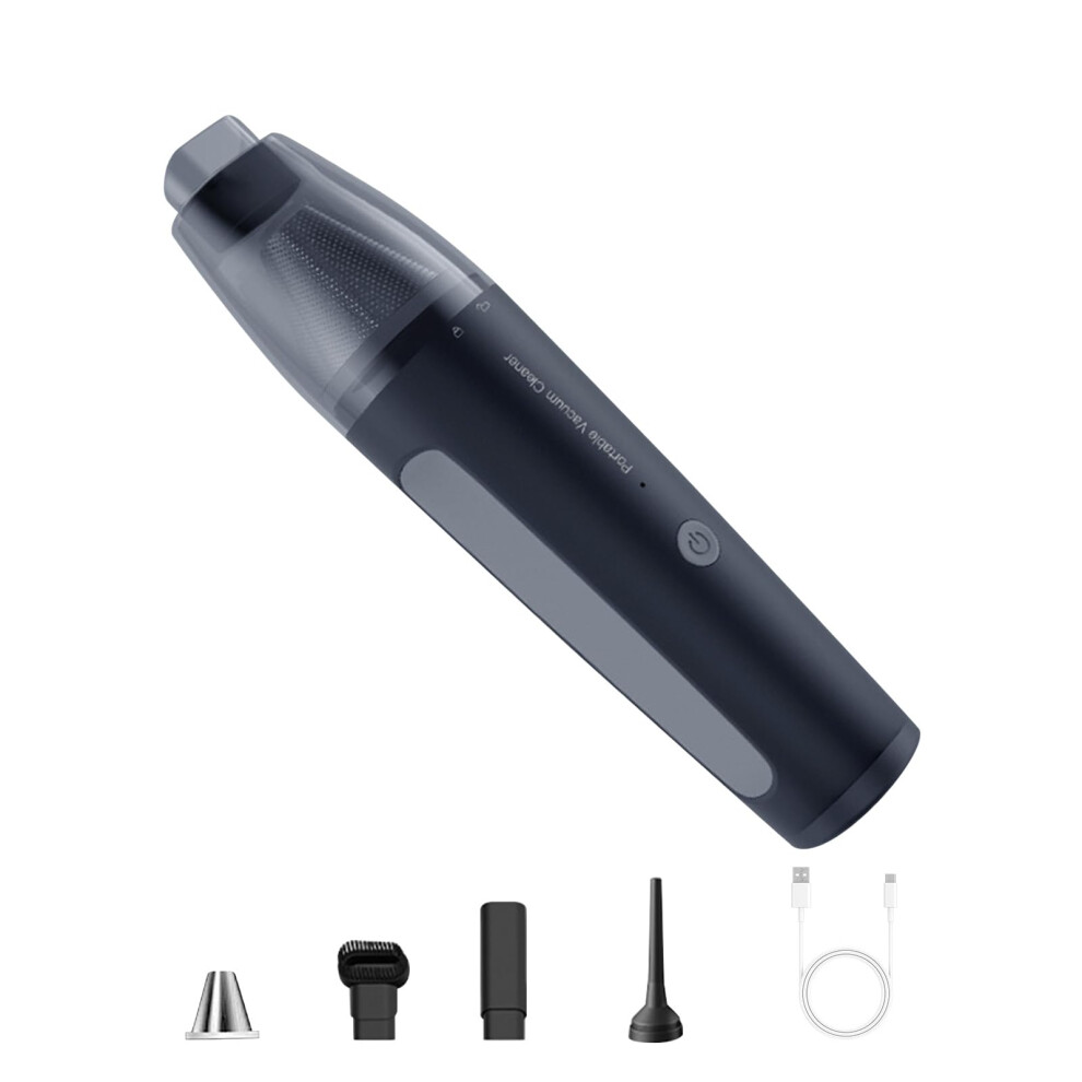 Car Vacuum Cleaner 13000Pa Cyclonic Suction, Cordless Handheld Vacuum For Deep Car Cleaning Rechargeable Black 9073542162681