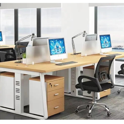 Clamp On Desk Divider 30x120CM Clear Panel, Adjustable Privacy Screen for Open Office Workspace 2