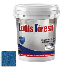 Blue Marble Effect Epoxy Floor Paint 1KG, Waterproof Slip‑Resistant Gloss Coating for Bathroom and Kitchen