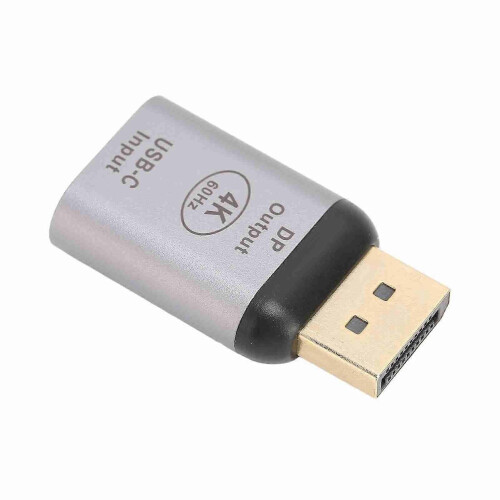 Adattatore da USB-C a DisplayPort – 4K 60Hz, Plug & Play, compatto, compatibile con Windows/Android/OS X 1