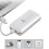 Cigarette Case With Usb Lighter Cigarette Box 20 Pieces 100 Mm Slim Cigarettes Case (red) 3
