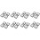 32PCS/LOT, Separ E0530K for SWK2000-5 Replacement Filter Elements 00530 (300FG Elements) Fuel Water Separator 1