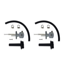 2X Fuel-Cock Petcock Assy & Lever for ATV Grizzly 350 660 Bruin 350 YFM350 YFM660 5KM-24500-10-00