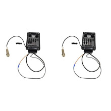 2X Guitar Pickups Prefix -T Onboard Preamp Matrix Acoustic Pickup EQ Equalizer with Tuner Soft Piezo