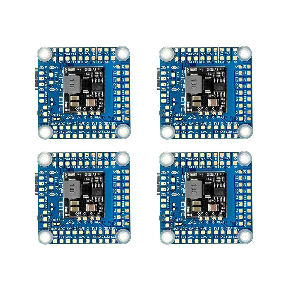 4X For Mateksys F405-Hdte Dual Bec Baro Osd 3-12S Lipo F4 Flight Controller 6032469575243