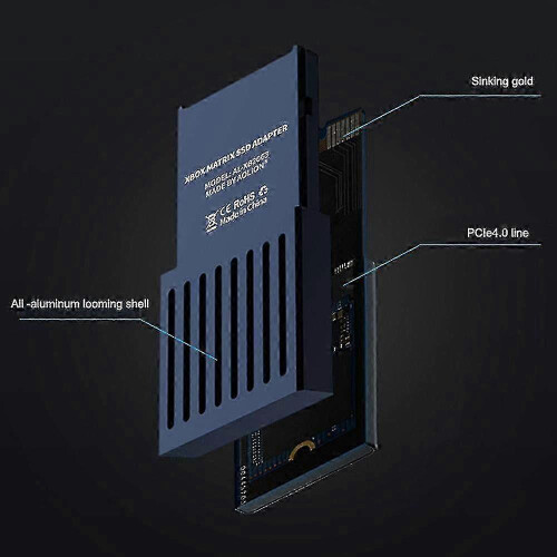1TB M.2 SSD συμβατό με Xbox Series X/S - Επέκταση εξωτερικής αποθήκευσης υψηλής ταχύτητα 2