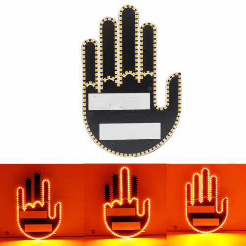 Truck Devil's Eye LED Light - Gesture-Control Dynamic Screen, Interactive Animation & Emoji Display for Custom Fun 1