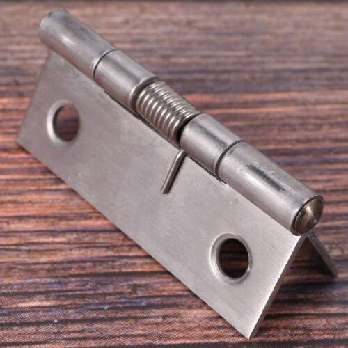 5X 2 Inch Long Stainless Steel Self-Closing Corner Spring Draw Door Hinge 1
