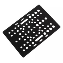 2X V-Slot Gantry Plate Set 20-80mm Gantry Plate met 6 Wielen voor 3D Printer Onderdelen CNC Machine Onderdelen